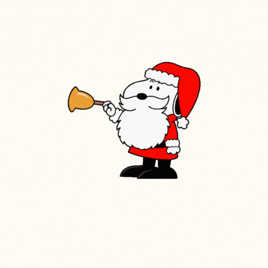Cute Snoopy Christmas Gif-Card