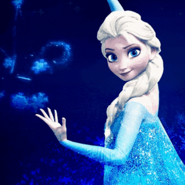 Elsa Birthday gif-Card for Girls