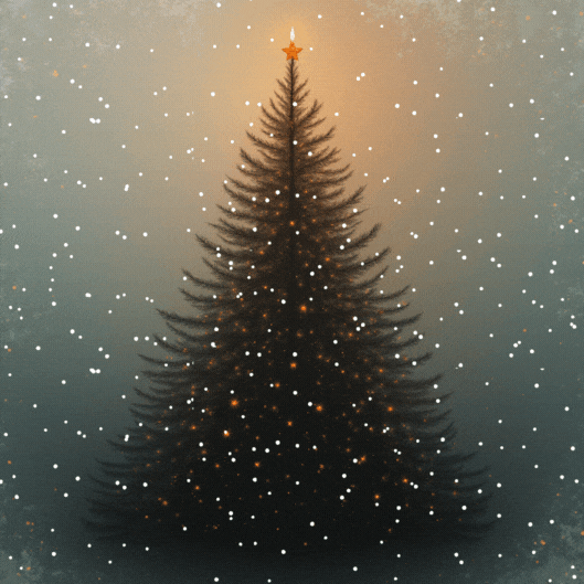 Elegant Christmas Tree Gif-Card 2025