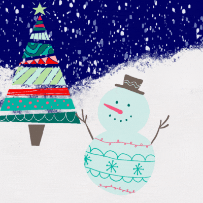 Merry Christmas gif-card