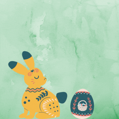 Happy Easter Day gif-Card