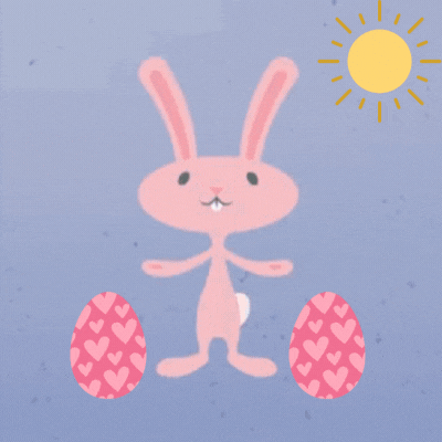 Happy Easter Day gif-Card