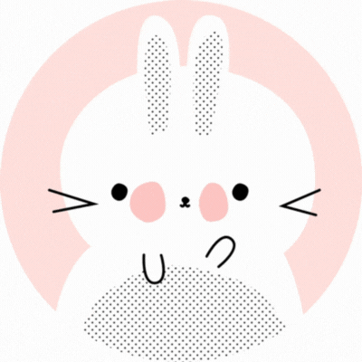 Sweet Bunny gif-Card