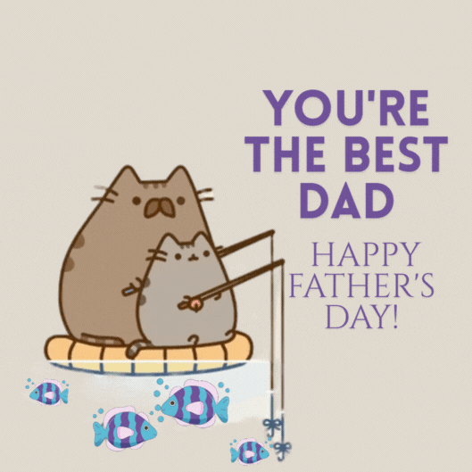 Best Dad Ever Father\'s Day gif-Card