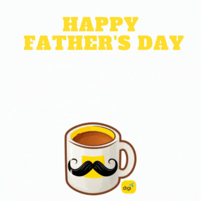 Happy Fathers Day Coffee Mug gif-Card