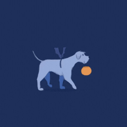Happy Halloween from a Spooky Pup gif card!