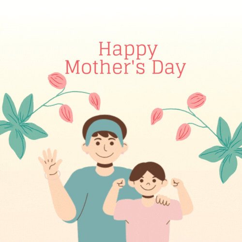 Happy Mothers Day gif-Card