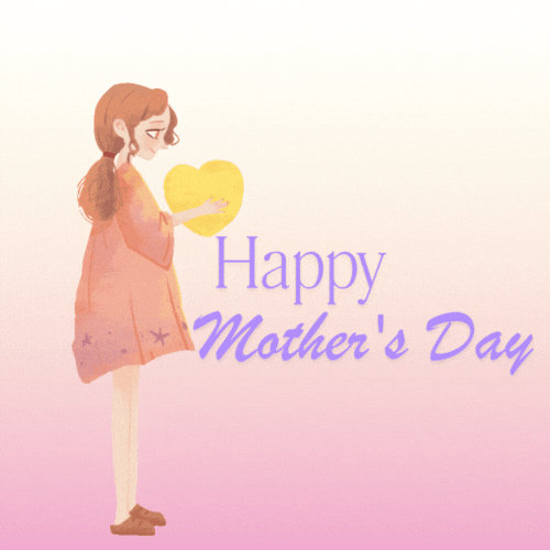 Heartfelt Mothers Day gif-Card - Free Animated GIF no sign up