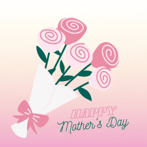 Lovely Roses Mothers Day gif-Card