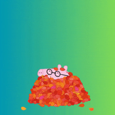 Hello Autumn Gif Card! - Free Animated GIF no sign up