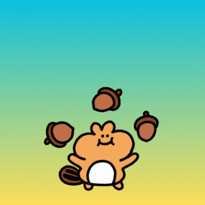 Hello Autumn gif-card