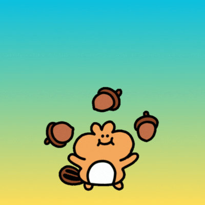 Hello Autumn gif-card