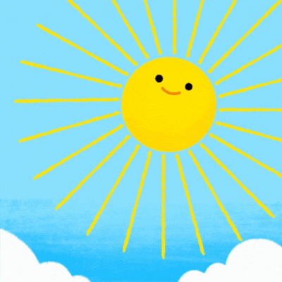 Hello Summer Animated GIF