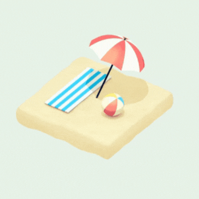 Hello Summer Animated GIF