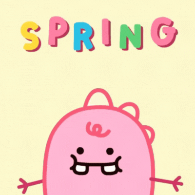 Springtime Fun Animated GIF