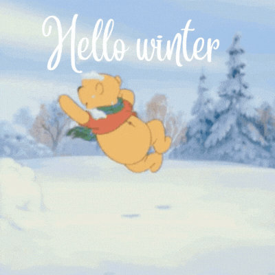 Winnie the Poohs Winter Wonderland GIF - Free Animated GIF no sign up