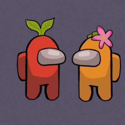 Among Us Valentines Day Gif Card