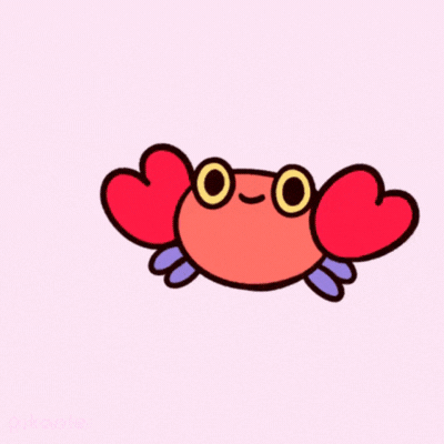Happy Crabby Valentines GIF