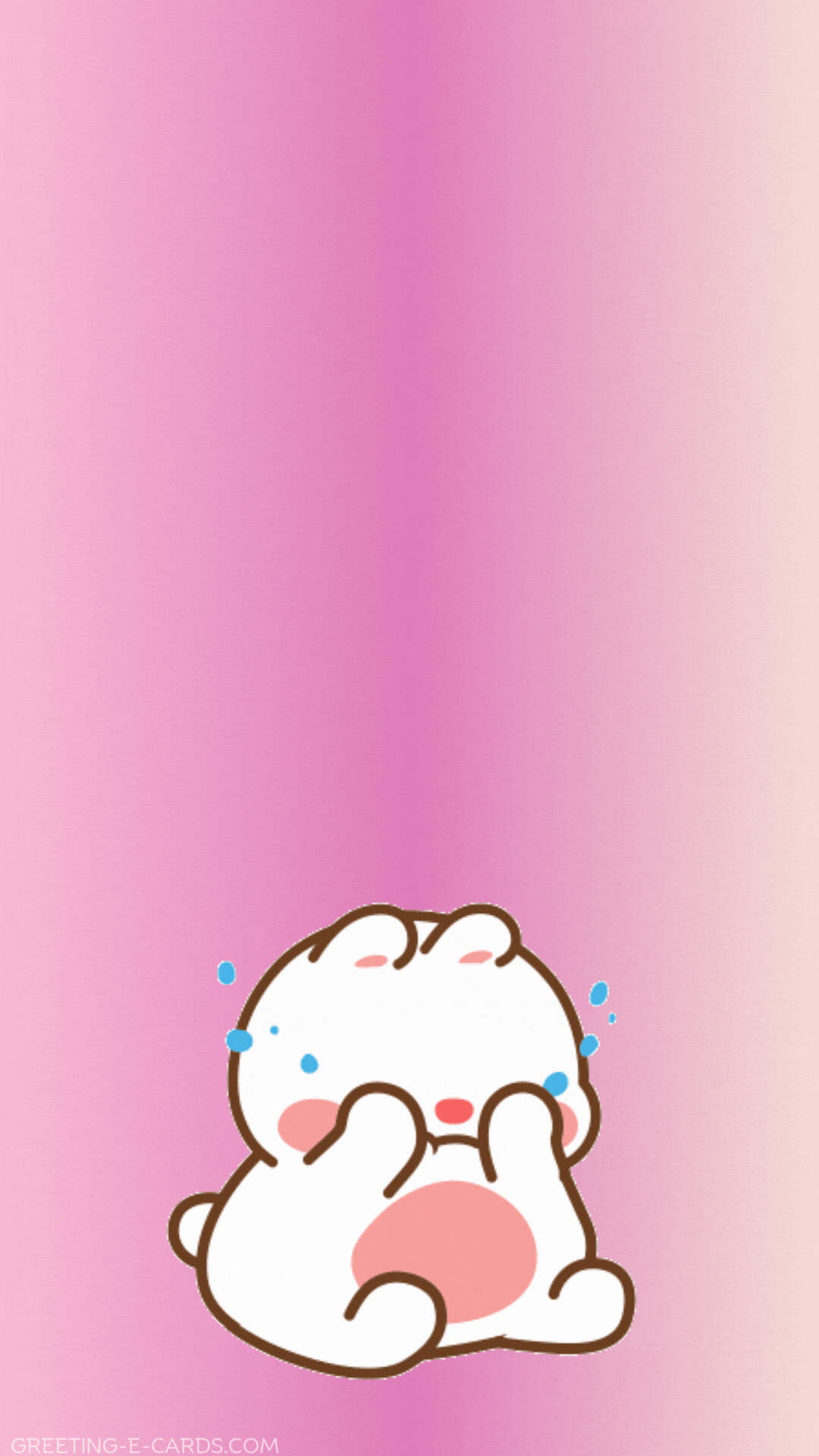 Cute Bunny Phone Moving Wallpaper