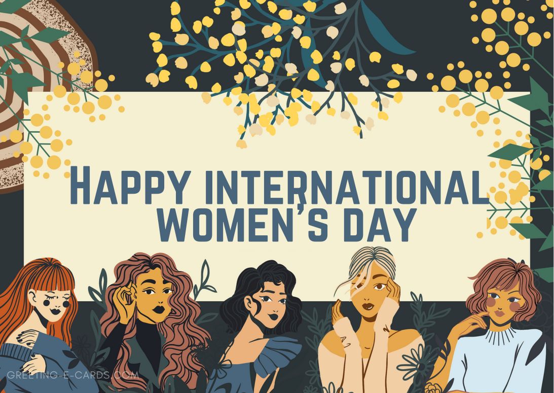 Happy International Women's Day E-Card