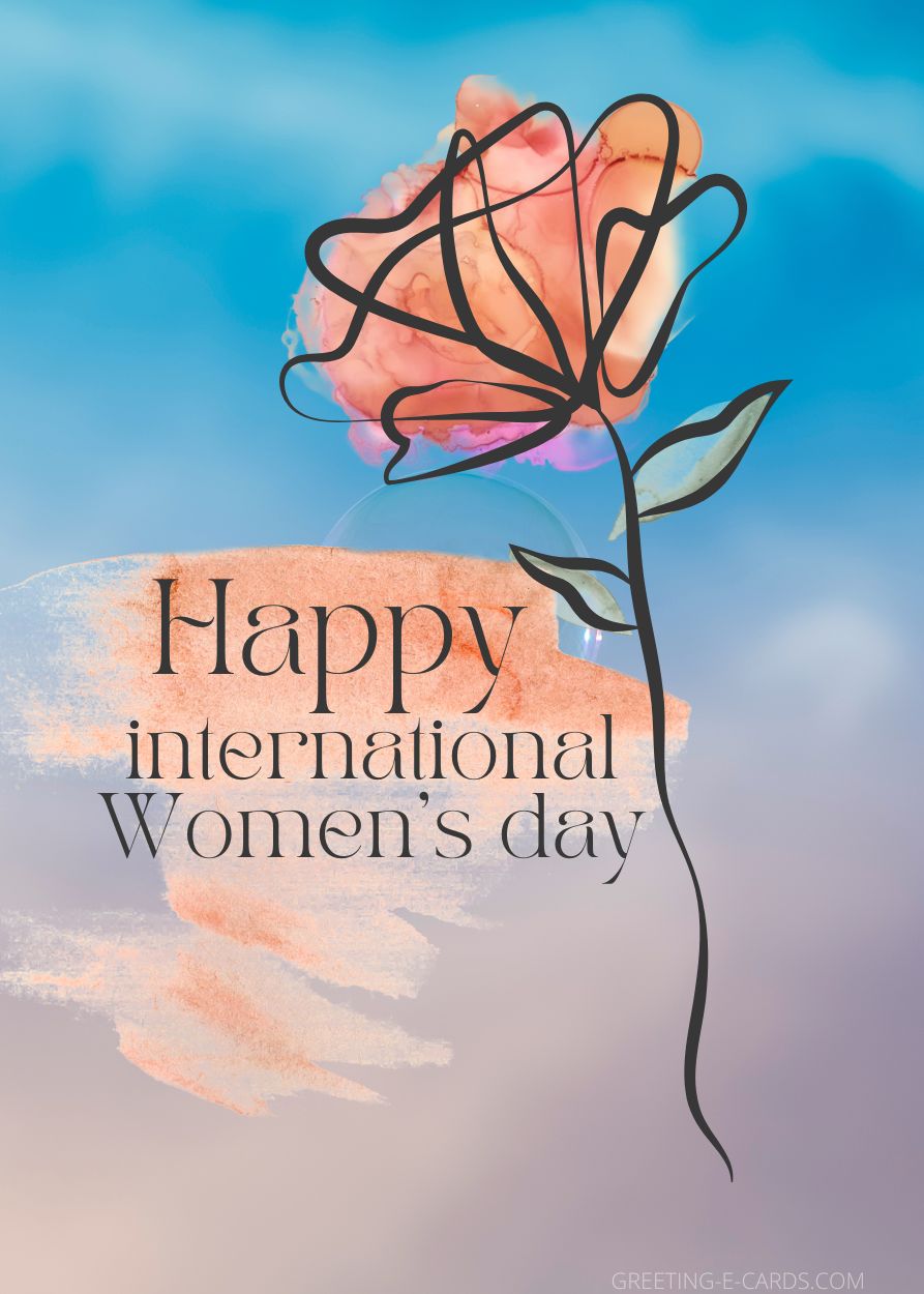 Happy International Women's Day E-Card